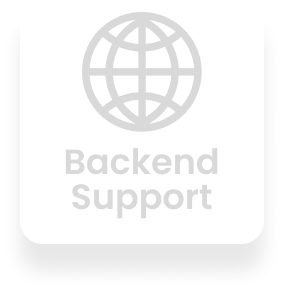 Backend Support